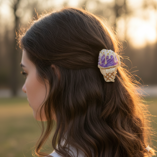 Premium Icecream hair claw(1)