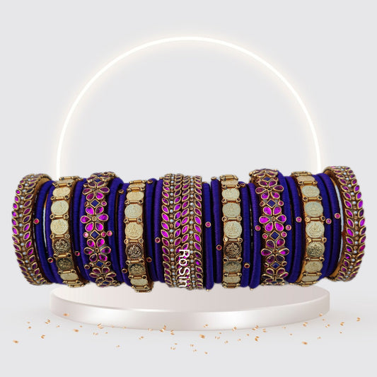 Floral leaf purple and pink