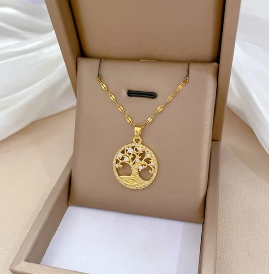 P-470 anti tarnish necklace