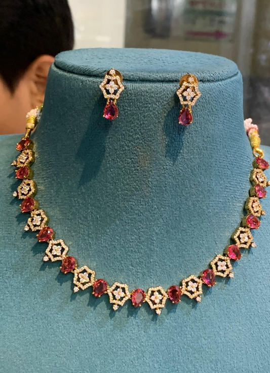 Ruby stone set