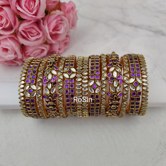 Thamarai purple set