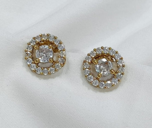 Diamond replica short stud
