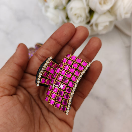 Pink clutch large