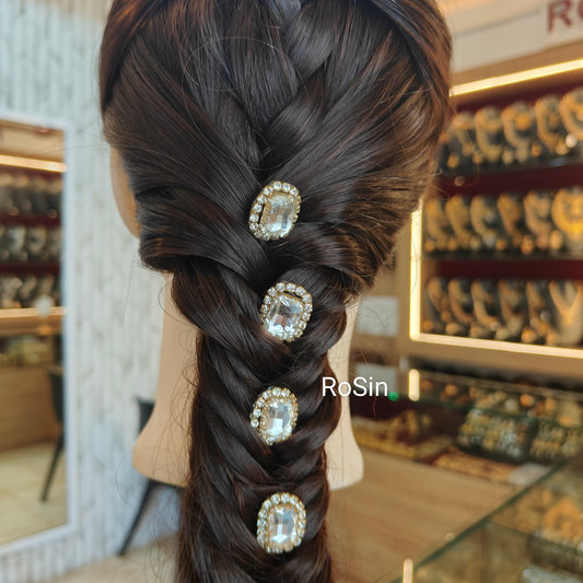 Elegant stone upin (set of 3)