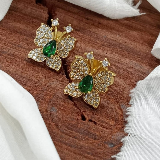 Butterfly cute small earrings