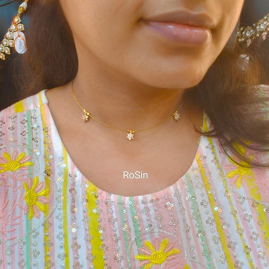 Star invisible necklace