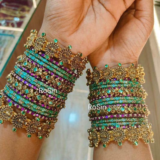 Peacock bridal set (full set)