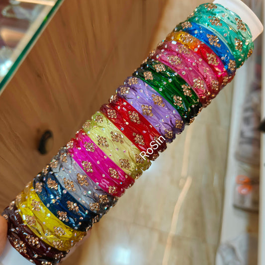 Twinkle kids glass kada(2 bangles)