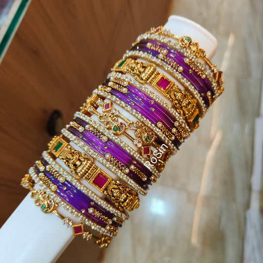 Nakshathra Lakshmi glass mixed sets (1 set)