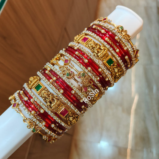 Nakshathra Lakshmi glass mixed sets (1 set)