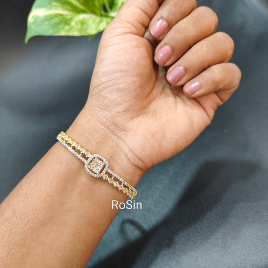 Diamond replica bracelet