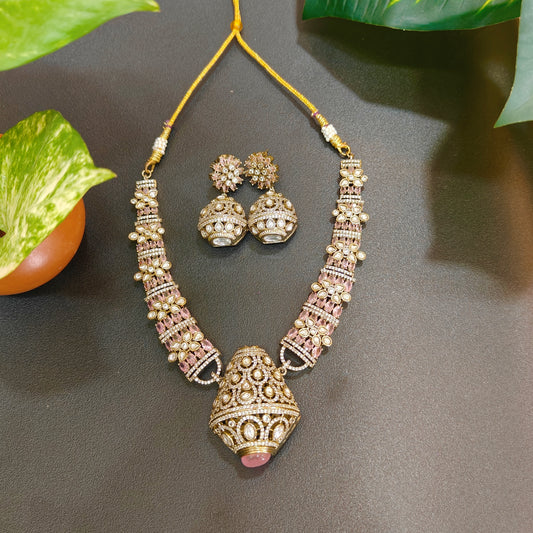 Victorian elephant tusk model pastel pink