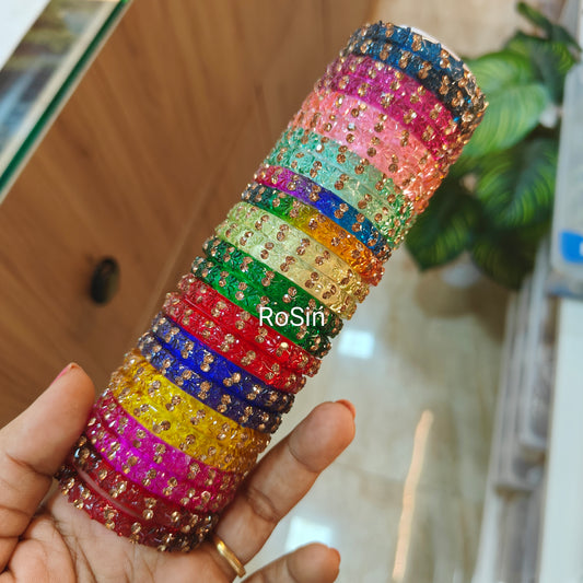 Laya kids glass kada (2 bangles)