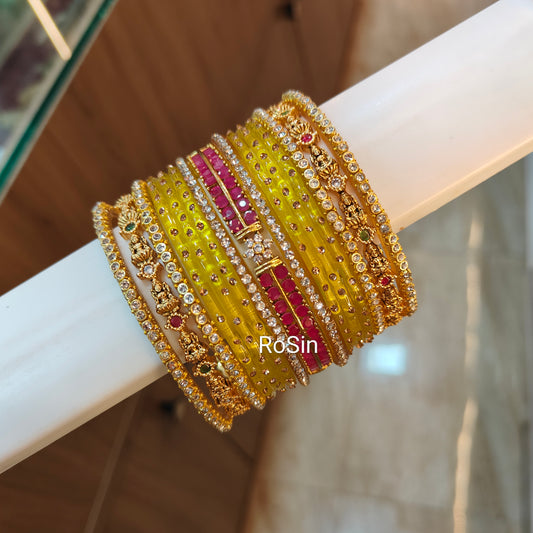 Traditional ruby mixed set(1 hand)