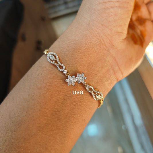 92.5 silver diamond replica bracelet 002