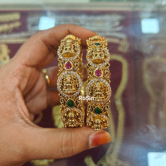 Lock type lakshmi stone kadas(2)