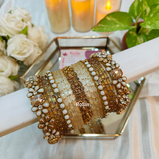 New wedding bangles collection (1 hand set)