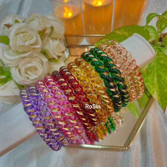 Spiral Maggie kada (2 bangles)