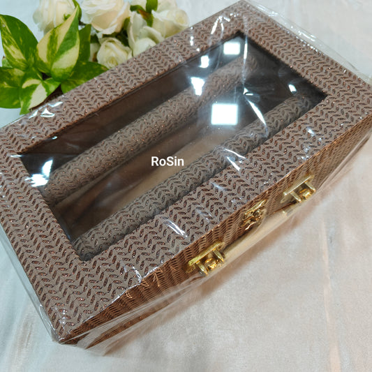 Chocolate brown gift box