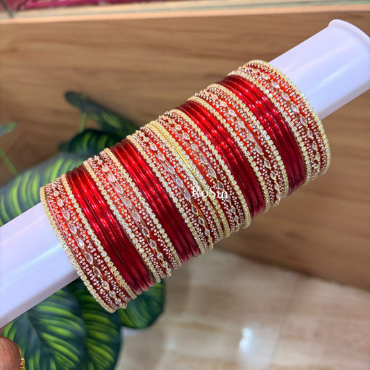 New karwachauth special red set