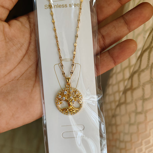 P-470 anti tarnish necklace