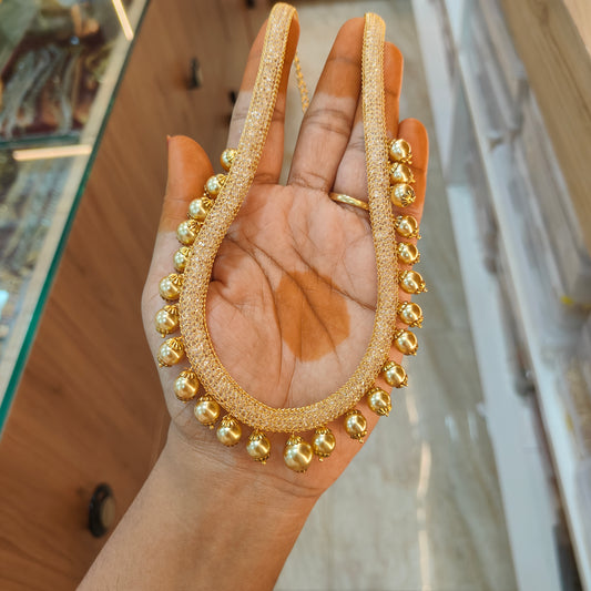 Golden ball mala