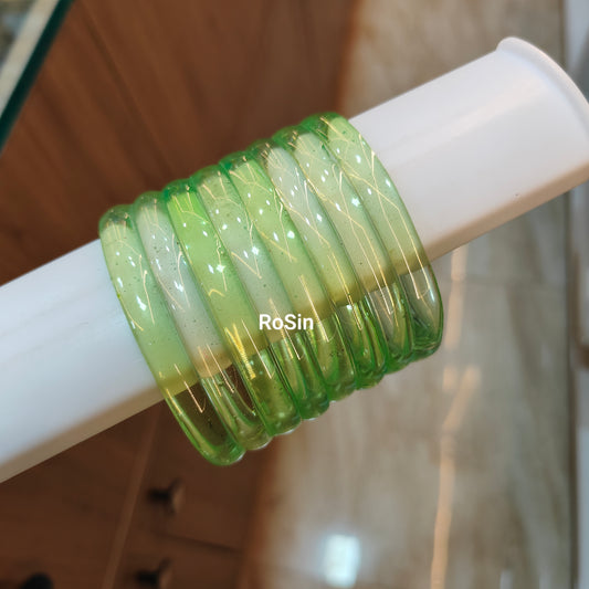 Plain 5mm budget jelly bangles (8 bangles)