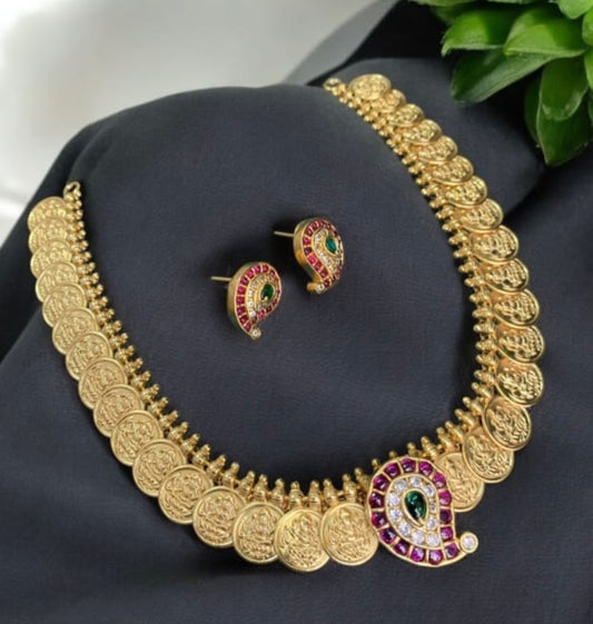 Coin set with mango design