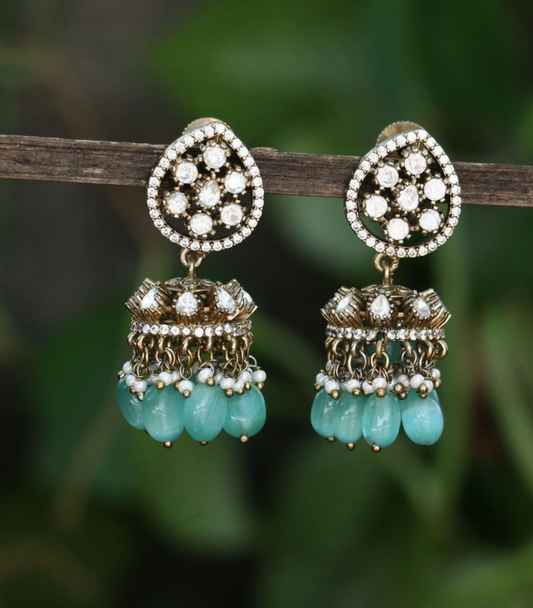 Victorian cute jhumkas