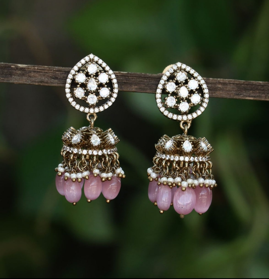 Victorian cute jhumkas