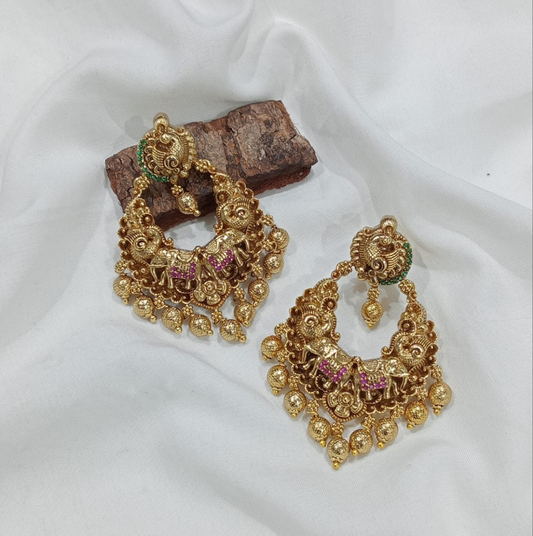 Premium chandhbali earrings