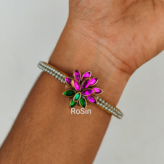 Lotus bangle and band