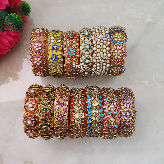 Kada bangles (pack of 13)