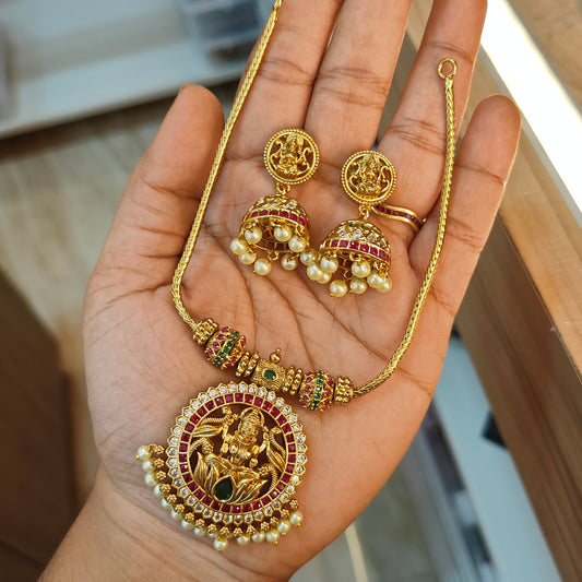 Lakshmi pendant model 2