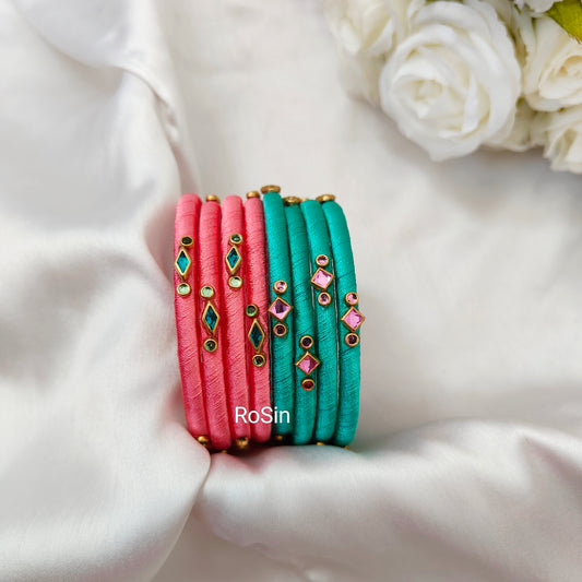 Elegant thread bangles