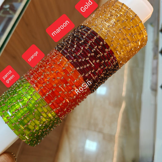 Kavi glass bangles (1 dozen)