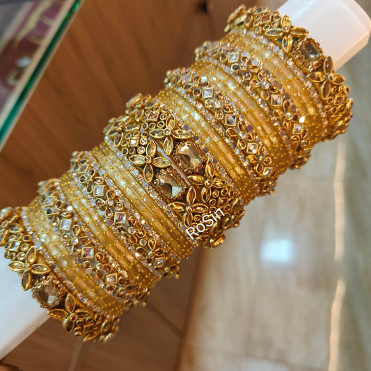 Gold and silver common mixed set