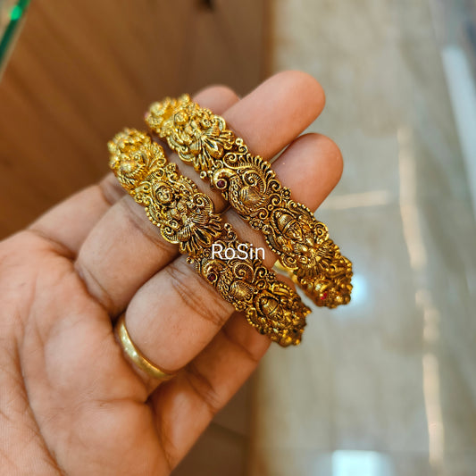 Mayil lakshmi gold replica bangles (2)