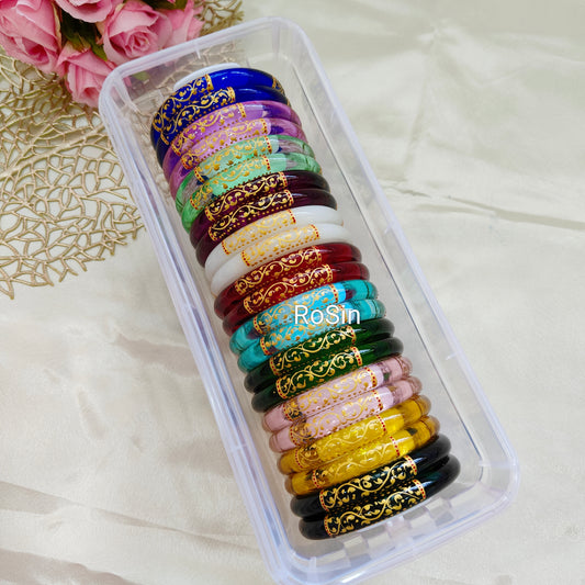 10mm handpainted crystal kada