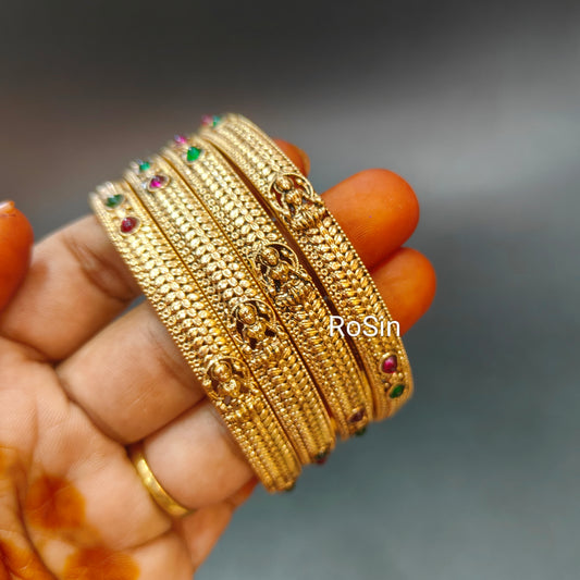 Simple budget border bangles (4)