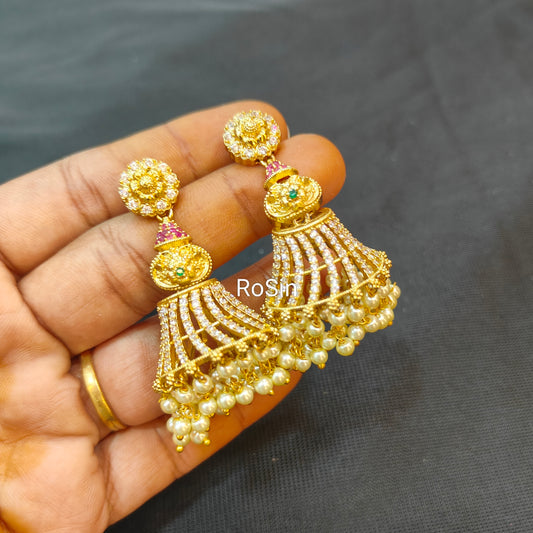 Dancing doll jhumka