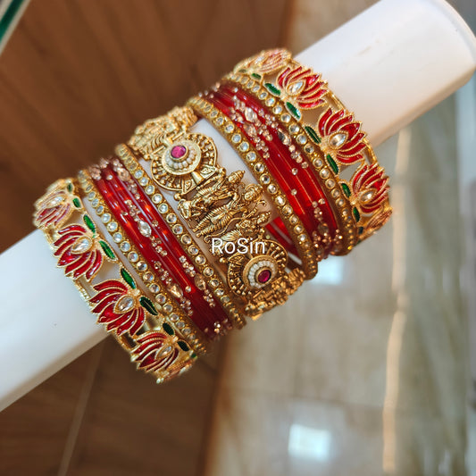 Sita Ram bangles stack (one hand)