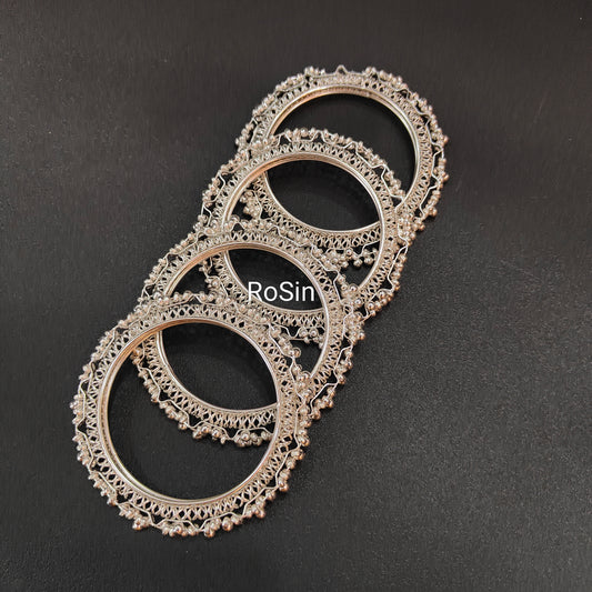 Silver ghungroo kada (4)