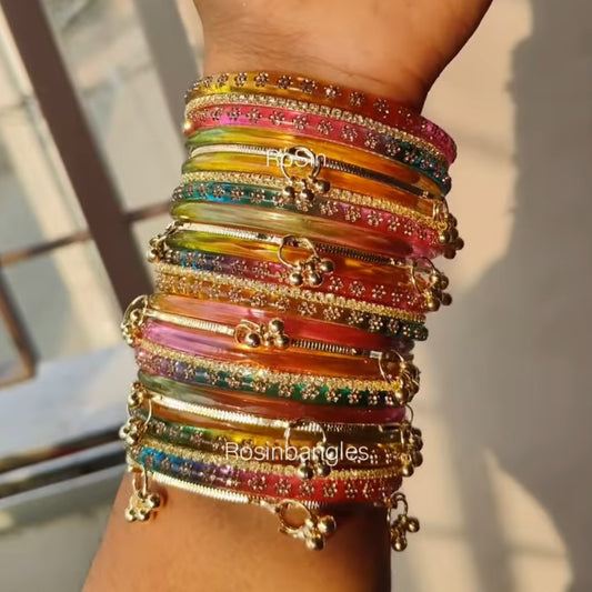 Rainbow 🌈 bangles set(1 hand)