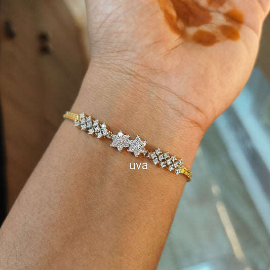 92.5 silver diamond replica bracelet 003