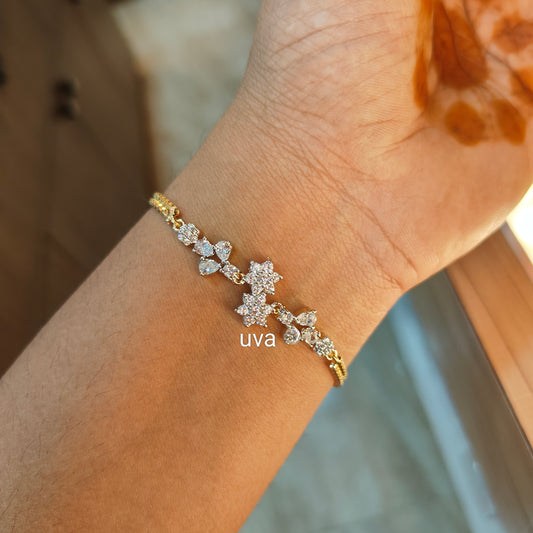 92.5 silver diamond replica bracelet 001