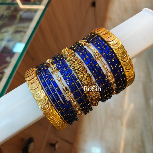 Mahalakshmi bridal bangles(1 hand)