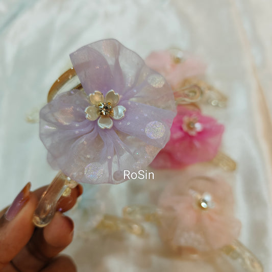 Korean pastel hair clutch (1)