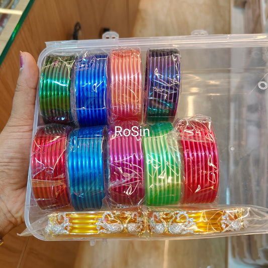 10 in 1 colour changeable bangles (full set)