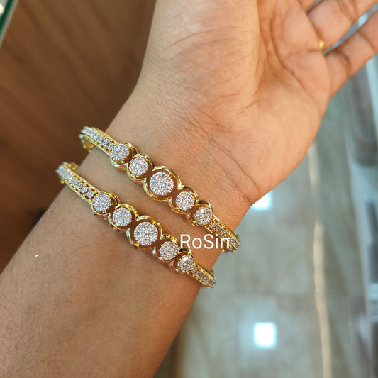Diamond bracelet look kadas(2)